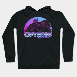 Retro Transformers Optimus Prime Hoodie